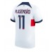 Paris Saint-Germain Marco Asensio #11 Replika Borta matchkläder 2023-24 Korta ärmar